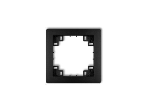 Ramka pośrednia czarny mat 12DRP