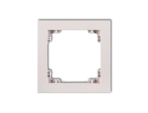 DECO Ramka pojedyncza DECO Pastel Matt pudrowy róż 40DR-1