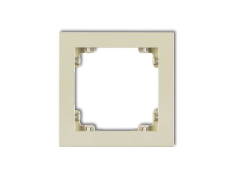 DECO Ramka pojedyncza DECO Pastel Matt orzech ziemny 44DR-1