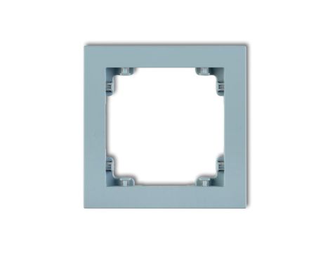 DECO Ramka pojedyncza DECO Pastel Matt lazurowy 48DR-1