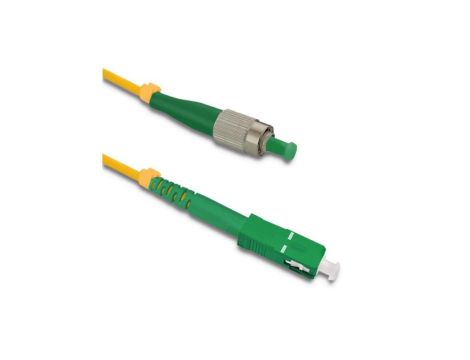 Qoltec Patchcord światłowodowy FC/APC - SC/APC Singlemode 9/125 G652D Simplex 5m