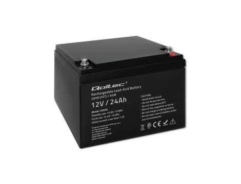 Akumulator VRLA AGM 12V 24Ah (żywotność do 10lat)
