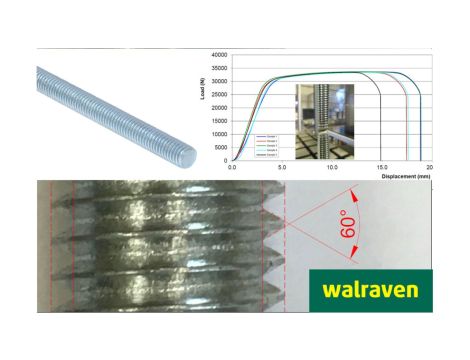 BIS Pręt gwintowany M10 1m DIN976-1 Klasa 4.8 6303010