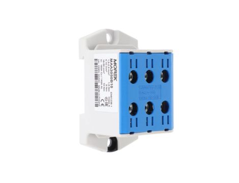 Złączka OTL50-3 kolor niebieski 3xAl/Cu 1,5-50mm2 1000V AC / 1500V DC Zacisk uniwersalny MAA3050B10