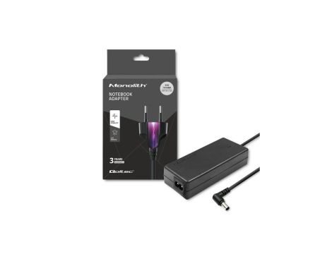 Qoltec Zasilacz do laptopa Toshiba 65W 19V 3.42A 5.5*2.5 +kabel zasilający