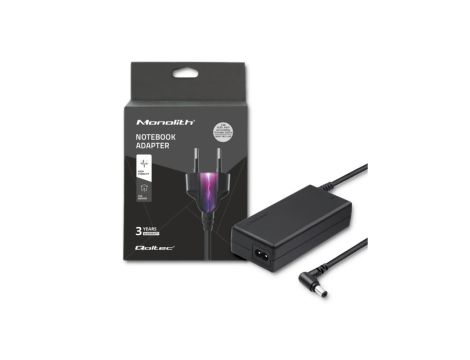 Qoltec Zasilacz do laptopa 90W 19V 4.9A 5.5*2.5 +kabel zasilający