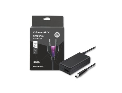 Qoltec Zasilacz do laptopa HP Compaq 90W 19V 4.74A 7.4*5.0+pin +kabel zasilający