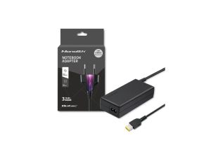 Qoltec Zasilacz do laptopa Lenovo 45W 20V 2.25A Slim tip+pin +kabel zasilający