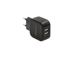 Qoltec Ładowarka sieciowa 12W 5V 2.4A 2xUSB
