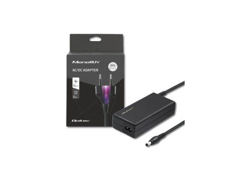 Qoltec Zasilacz desktopowy 84W 12V 7A 5.5*2.5 +kabel zasilający