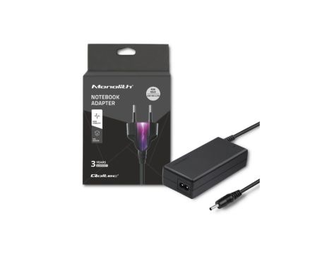 Qoltec Zasilacz do laptopa Asus 45W 19V 2.37A 3.0*1.0 +kabel zasilający