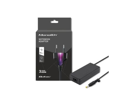 Qoltec Zasilacz do laptopa Sony Asus 40W 19V 2.1A 4.8*1.7 +kabel zasilający