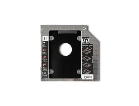 Qoltec Kieszeń na drugi dysk 2.5 HDD 9.5 mm