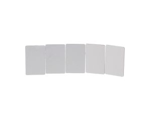 Etykieta samoprzylepna 17.5x27mm srebrna bez inskrypcji do samodzielnego opisu SIRIUS ACT 3SU1900-0AD81-0AA0 /10szt./