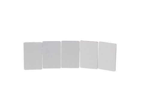 Etykieta samoprzylepna 17.5x27mm srebrna bez inskrypcji do samodzielnego opisu SIRIUS ACT 3SU1900-0AD81-0AA0 /10szt./