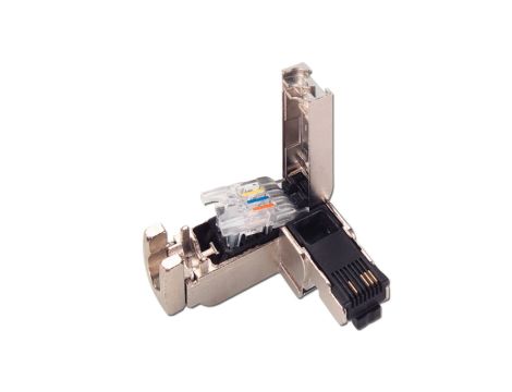 Wtyczka RJ45 kat.5 kątowa w obudowie metalowej 6GK1901-1BB20-2AA0