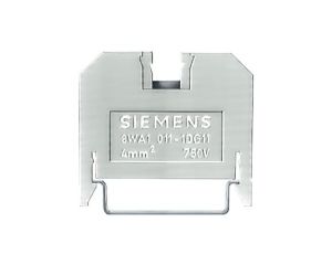 ZACISKI PRZEL. Z IZOLAT. Z TERMOPLASTU, OBUSTRONNE ZACISK POJEDYNCZY 6 5mm 8WA1011-1DG11 /100szt./