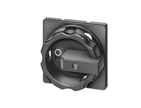 Pokrętło obrotowe czarne do 3LD25/27/28/50/52 montowanych tablicowo na 4 otwory 3LD9284-1B