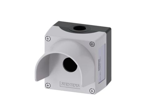 Obudowa sterownicza 1 otwór 22mm z kołnierzem ochronnym szara tworzywo SIRIUS ACT 3SU1851-0AA00-0AC1