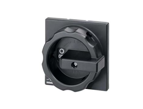 Pokrętło obrotowe czarne dla 3LD20/21/22 montowanych tablicowo na 4 otwory 3LD9224-1B