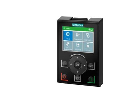 SINAMICS G Intelligent Operator Panel IOP-2 for SINAMICS G120, G120P G110M, G110D, G120D, G120C ET 200PRO 6SL3255-0AA00-4JA2