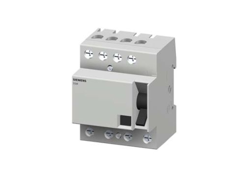 Wyłącznik różnicowoprądowy SIQUENCE TYP B 63A 4P 30MA 400V krótkozwłoczny 4MM 5SM3346-4