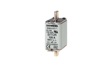 Wkładka bezpiecznikowa 00 125A 690V SITOR FUSE-LINK 3KL klasa GR DIN 43620 AC 3NE1022-2 /3szt./