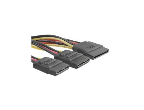 Qoltec Kabel rozgałęziacz SATA żeński 2xżeński 0.2m