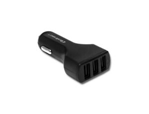Qoltec Ładowarka samochodowa 12-24V 24W 5V 4.8A 3xUSB