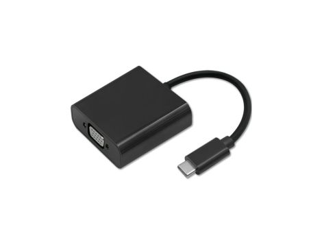 Qoltec Adapter przejściówka USB-C 3.1 VGA Full HD 1080P MHL