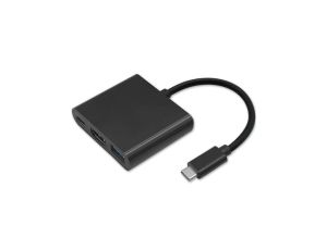 Qoltec Hub Adapter USB-C 3.1 3w1 USB 3.0 HDMI 4K USB-C 3.1 PD 100W