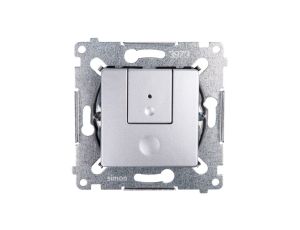 Simon 54 Ściemniacz przyciskowy 40-300W srebrny mat D75310.01/43