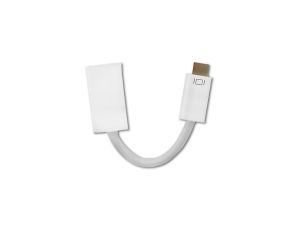 Qoltec Adapter Mini DVI męska HDMI żeńska 0.15m