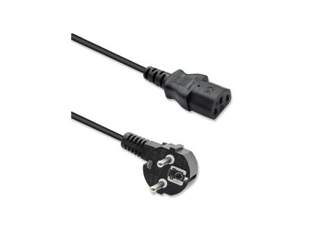 Qoltec Kabel zasilający IEC C13/SCHUKO 3x0.75mm 1.4m