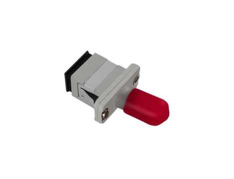 Qoltec Adapter hybrydowy SC/UPC - ST/UPC Simplex Multimode