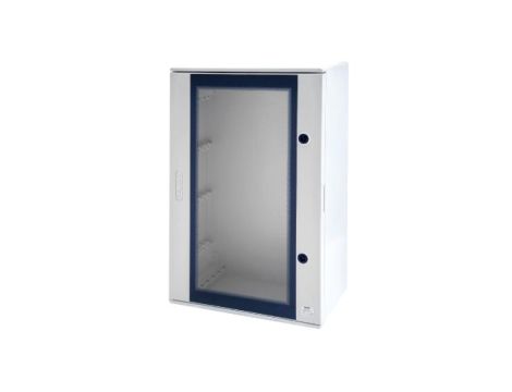 Rozdzielnica poliestrowa drzwi transparentne IP66 IK10 800x1060x350mm RAL 7035 -25 +60 C GW46207F