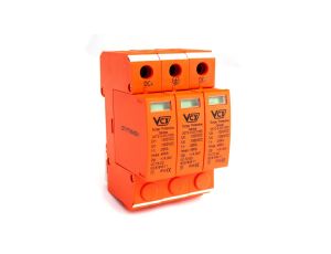 Ogranicznik przepięć fotowoltaicznych DC typ 2 3P 1000V Professional VCX