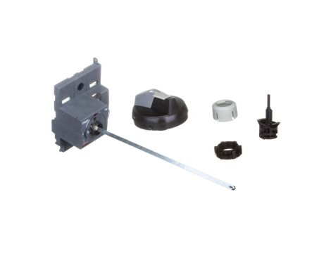 Napęd drzwiowy czarny z blokadą wałek 200mm HXA031H