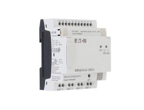 Przekaźnik programowalny easyE4 12-24VDC 24VAC 8DI(4AI) 4DO-R EASY-E4-UC-12RCX1 197212