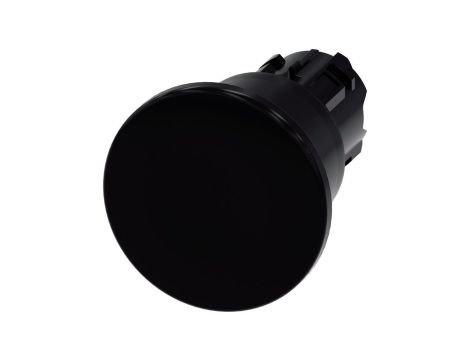 Przycisk grzybkowy 22mm okrągly tworzywo czarny 40mm bez samopowrotu SIRIUS ACT 3SU1000-1BA10-0AA0