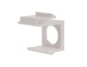 Uchwyt Keystone na złącze F biały CL-BLIND-F /10szt/