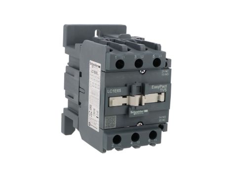 Stycznik mocy Easy TeSys Control AC-3, 65A, 3P (1NO 1NC), cewka 230V AC, 50/60Hz LC1E65P7