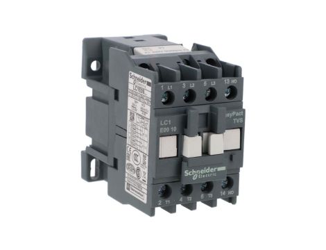Stycznik mocy Easy TeSys Control AC-3, 9A, 3P (1NO), cewka 230V AC, 50/60Hz LC1E0910P7