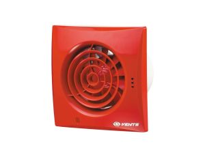 Wentylator osiowy 100mm z higrostatem czerwony 100QUIETTHRED