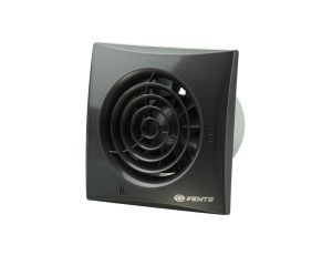 Wentylator osiowy 100mm z wył.sznurk.czarny 100QUIETVBLK