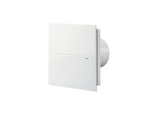 Wentylator osiowy 100 mm standard cichy z frontem aluminium, z wyłącznikiem sznurkowym 100QUIETSTYLEAV