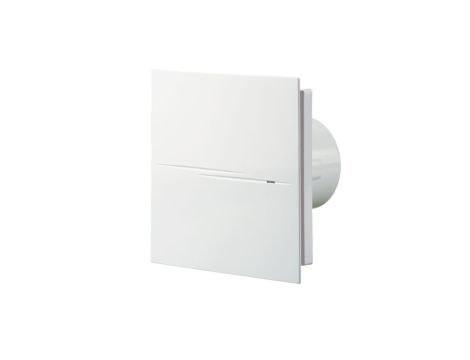 Wentylator osiowy 100 mm standard cichy z frontem aluminium, z wyłącznikiem sznurkowym 100QUIETSTYLEAV