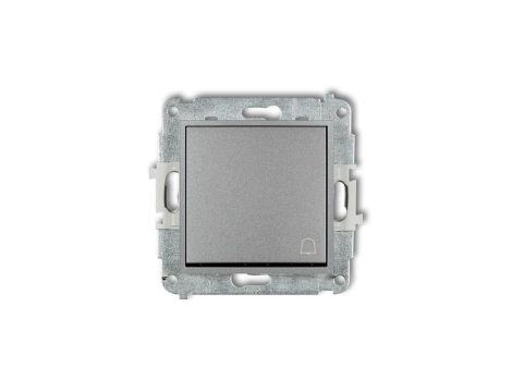 MINI Przycisk /dzwonek/ srebrny metalik 7MWP-4