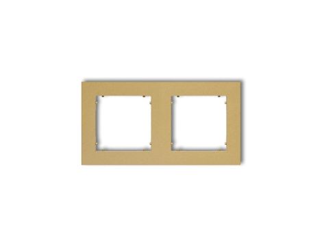 MINI Ramka podwójna złota 29MR-2