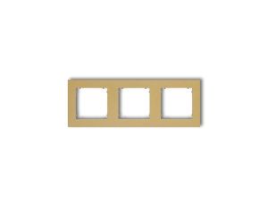 MINI Ramka potrójna złota 29MR-3